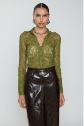 MIX AND MATCH Aisha Midi Skirt Python Print Καφέ Φίδι Μίντι Φόυστα